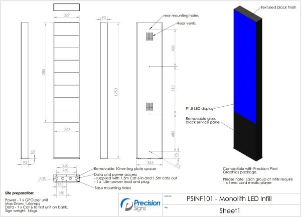 Monolith - LED Infill - Image 2